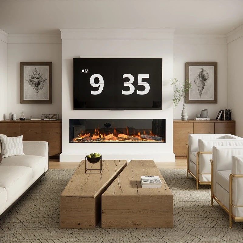 VirgoYM Series 3 Sided Electric Fireplace price