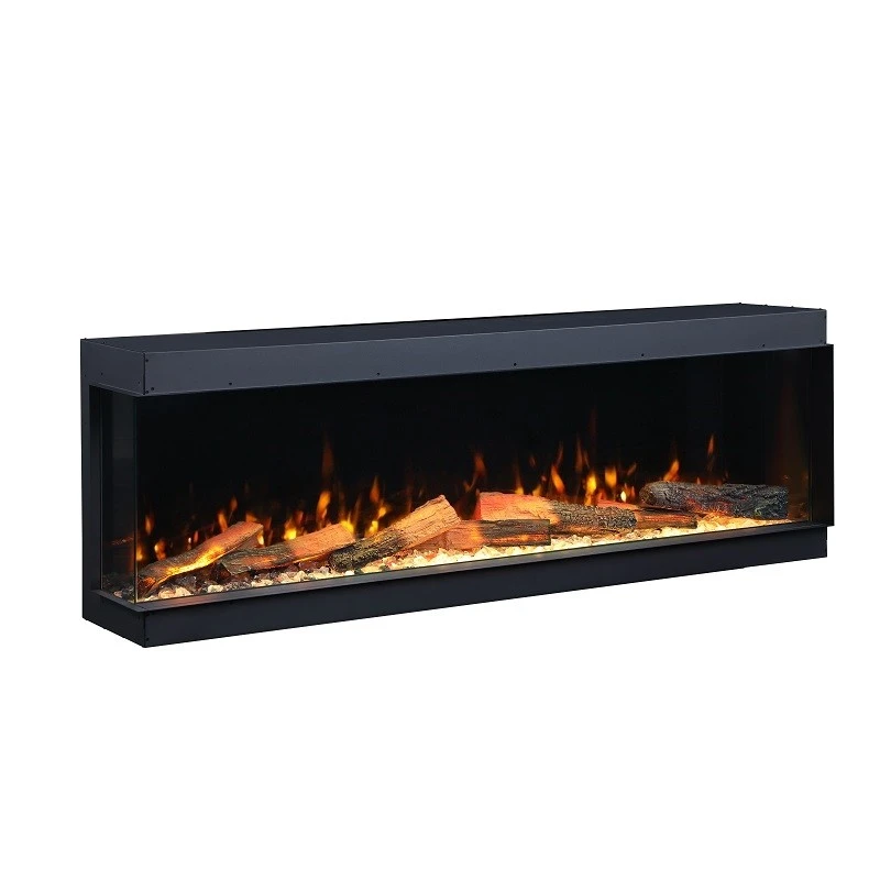 VirgoYM Series 3 Sided Electric Fireplace factory